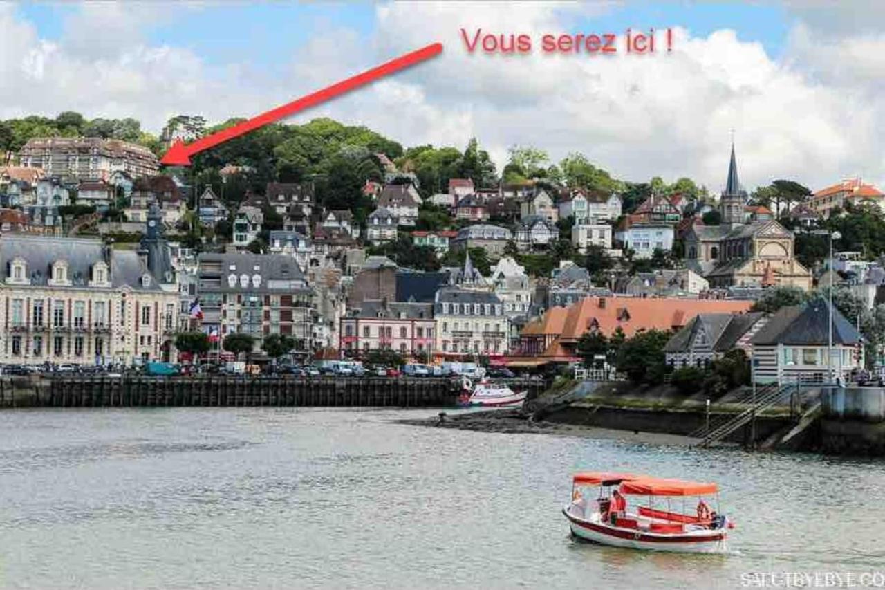 Appartement Avec Terrasse Vue Mer Trouville Sur Mer Trouville-sur-Mer Exterior foto